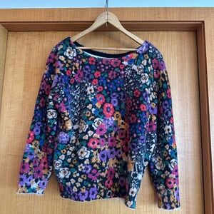 Anthropology fuzzy sweater